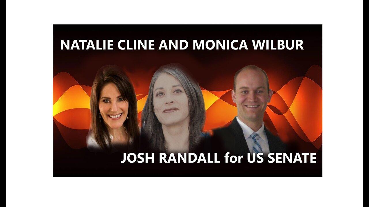 Natalie Cline and Monica Wilbur then Josh Randall