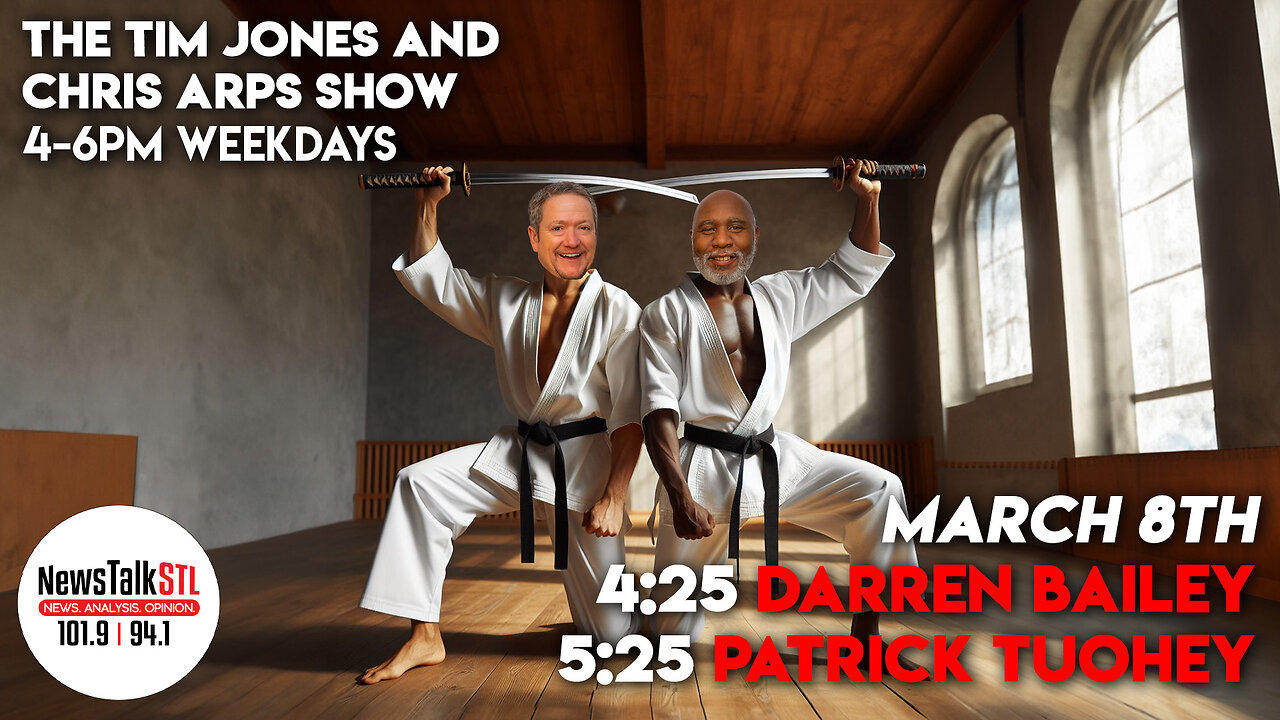 The Tim Jones and Chris Arps Show 03.08.2024 Darren Bailey | Patrick Tuohey