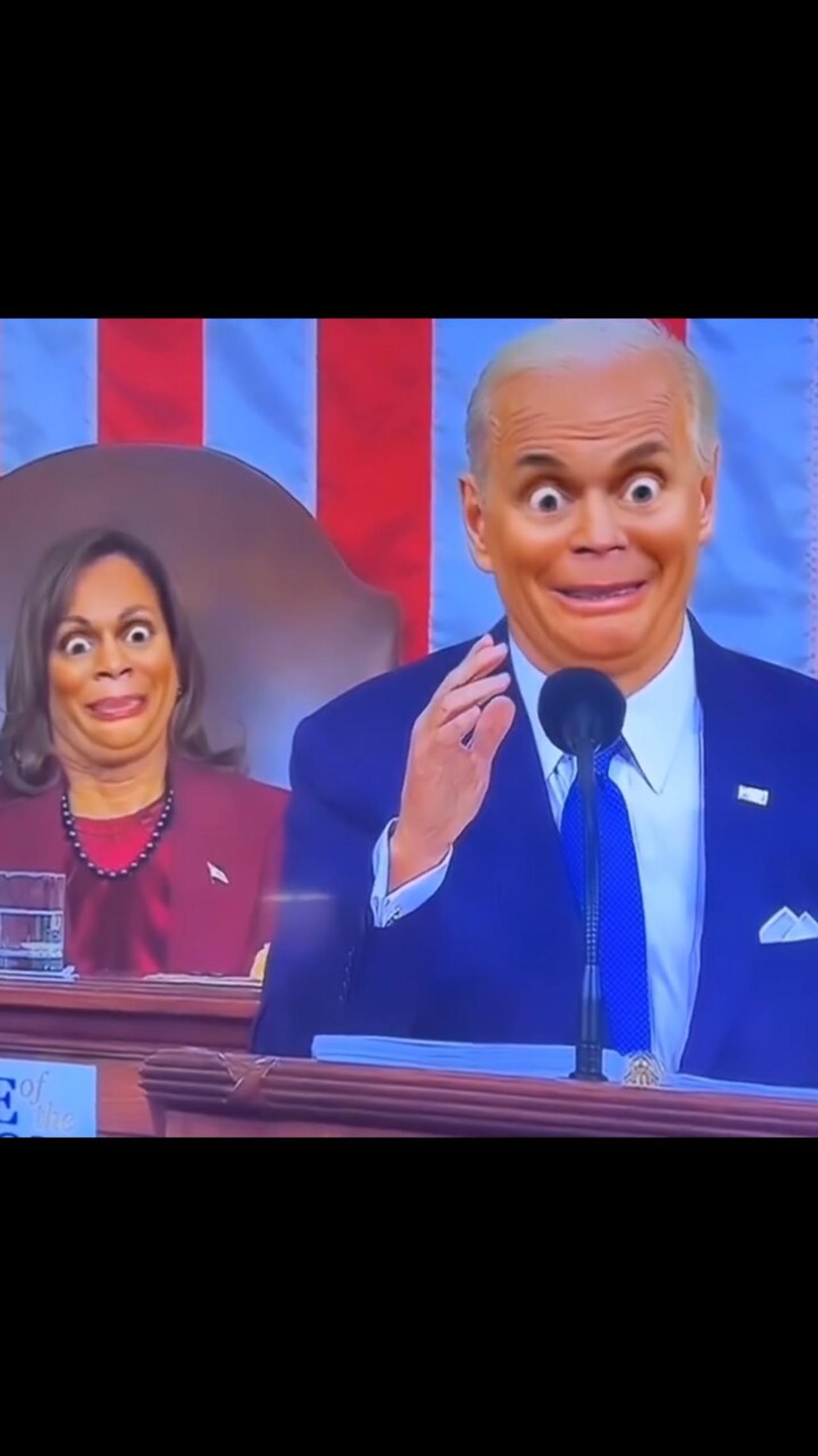 Biden is comical