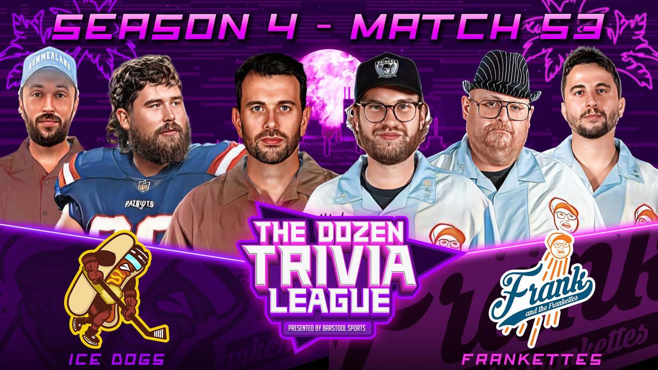 Frank & the Frankettes vs. Ice Dogs | Match 53, Season 4 - The Dozen Trivia League