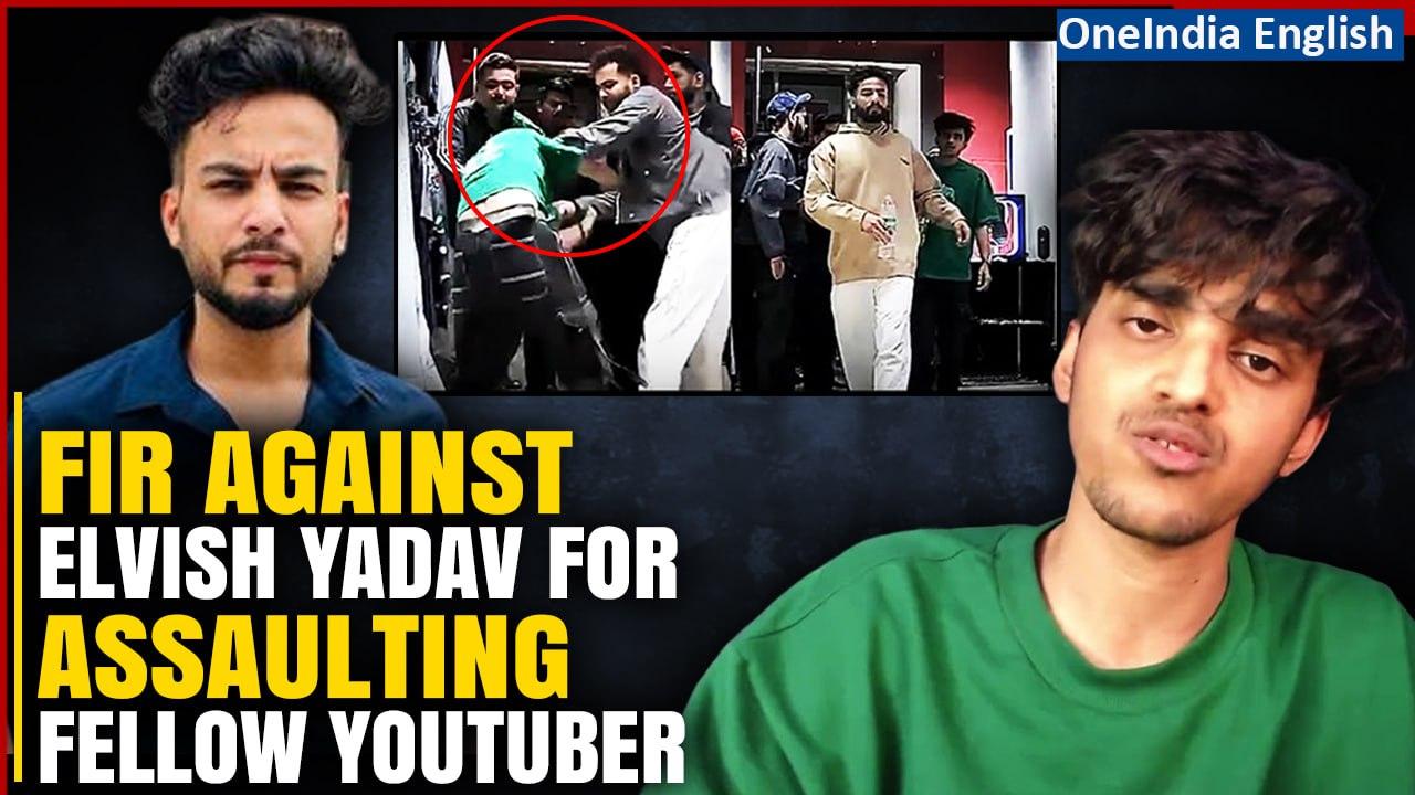 Elvish Yadav booked for 'assaulting' fellow content creator Maxtern| Video goes viral | Oneindia