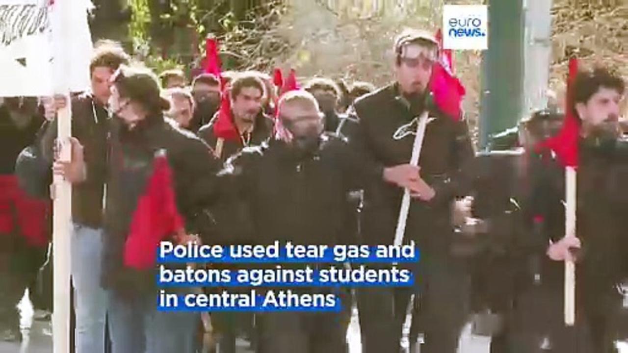 Greece approves ending state monopoly on university education, despite student protests