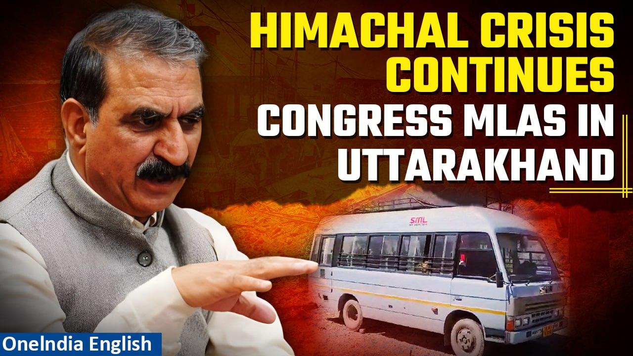 Himachal Pradesh Political Crisis Continue as 11 Congress Rebels, Flee to Uttarakhand| Oneindia News