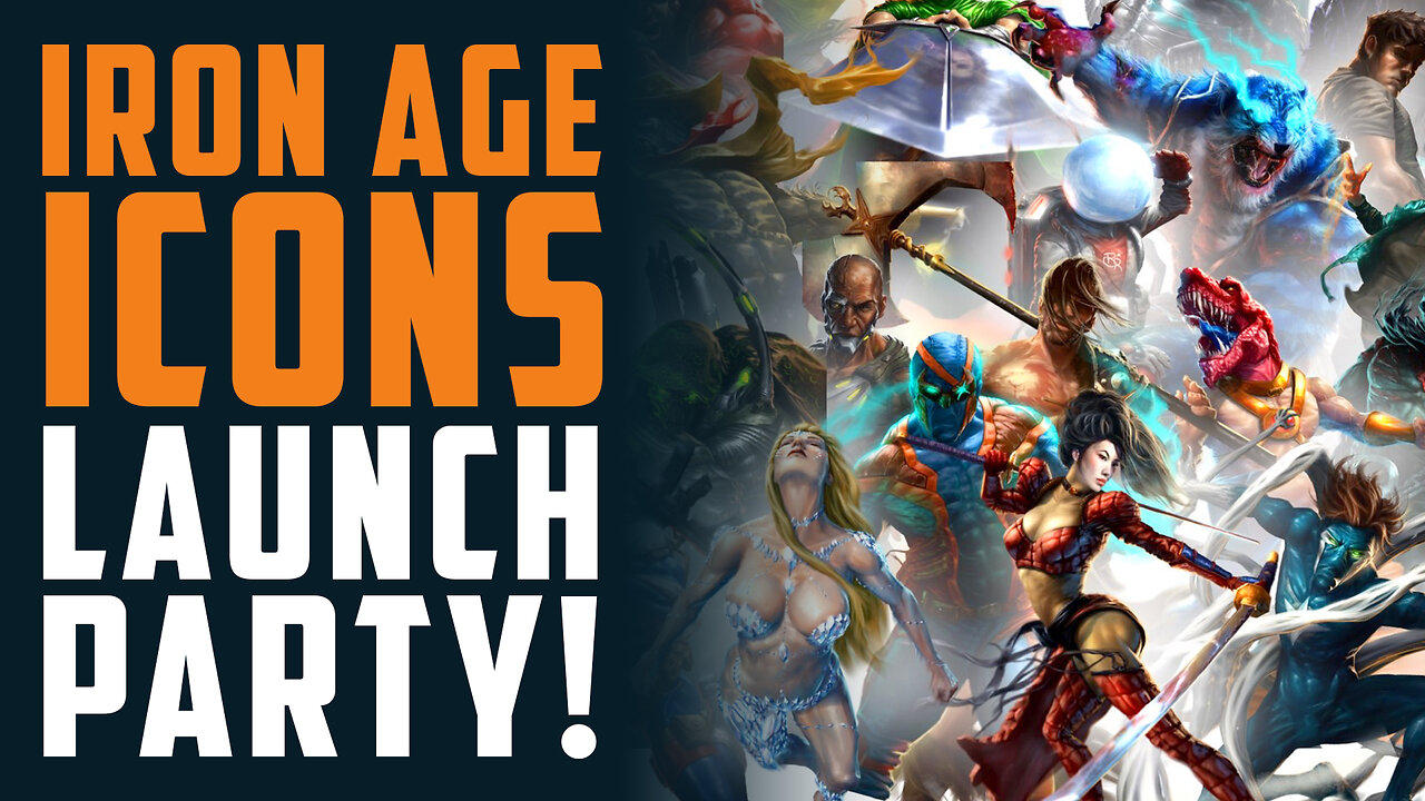 Iron Age Icons LAUNCH PARTY!!! Adam Miller's Premium Trading Card Set