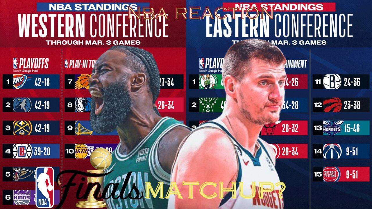 NBA REACTIONS/ WILL CELTICS AND NUGGETS MEET IN FINALS