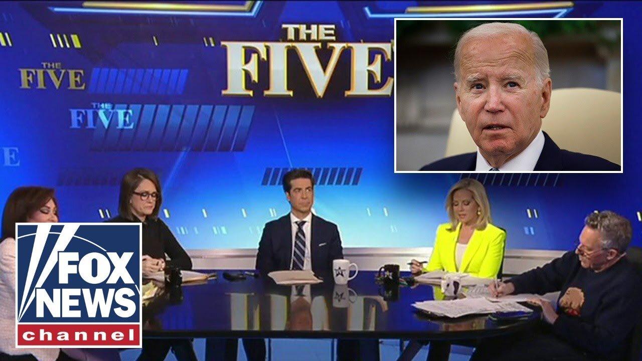 'The Five' on the liberal media, Democrats' reaction to Biden's address