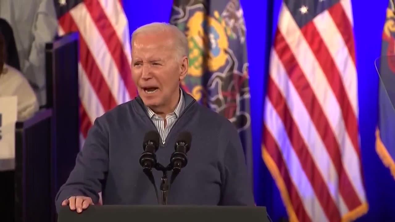 Biden Makes Zero Sense In Pennsylvania: "I Have A Message For You: Send Me To Congress!"