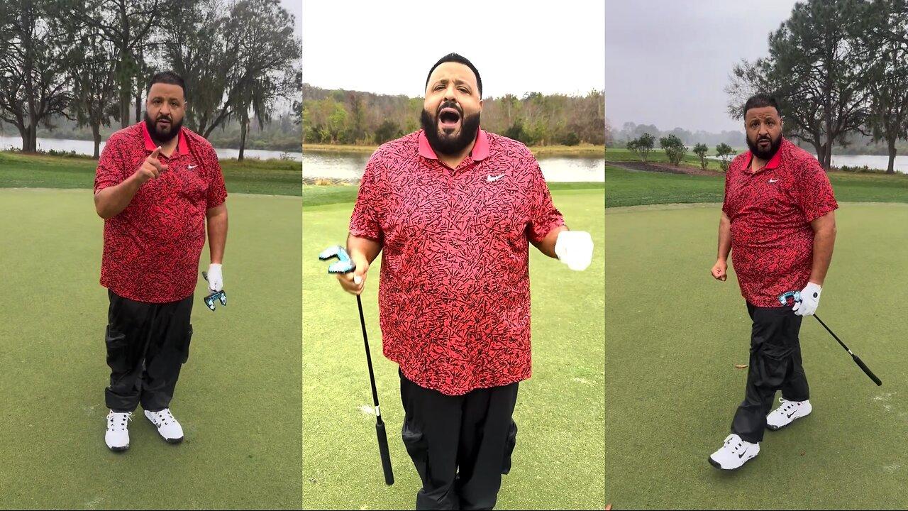 Unstoppable DJ Khaled: Practice Golf in the Rain & Unlocks His Inner Strength