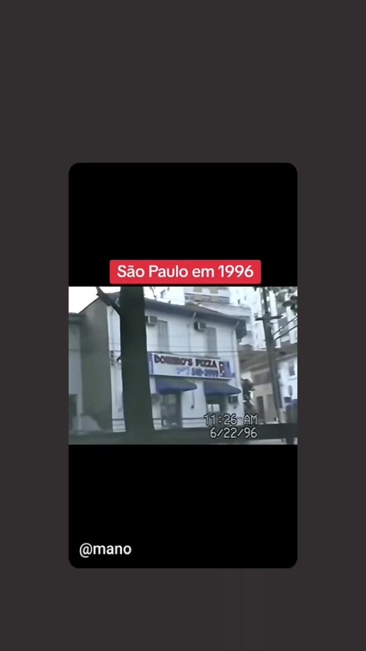 Records of the City of São Paulo on June 22, 1996 - VHS