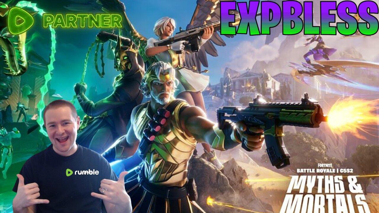 The New Fortnite Season Live Gameplay | Action Packed Rumble Action | Rumble Partner
