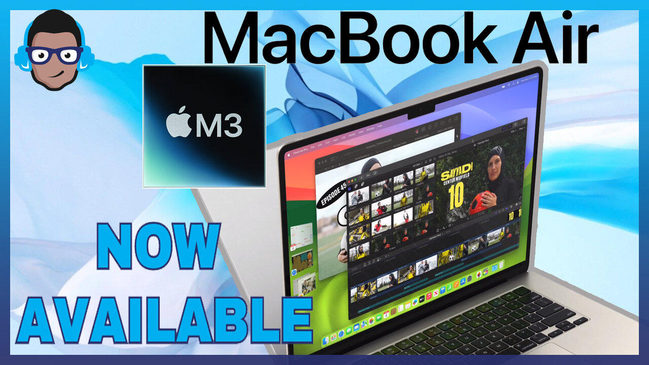 NEW MacBook Air with M3 Chip Now Available!
