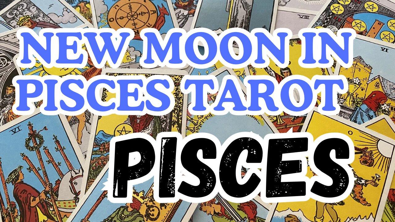 Pisces ♓️- The dreamy version of yourself! Pisces New Moon 🌑 Tarot reading #pisces #tarotary #tarot