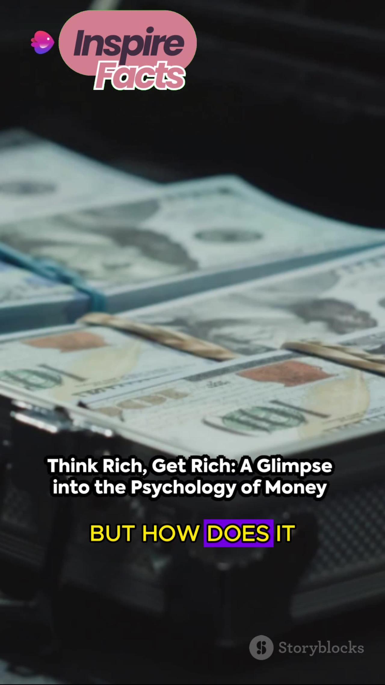 Think Rich, Get Rich: A Glimpse into the Psychology of Money #motivation #onlinebusiness #youtubetip
