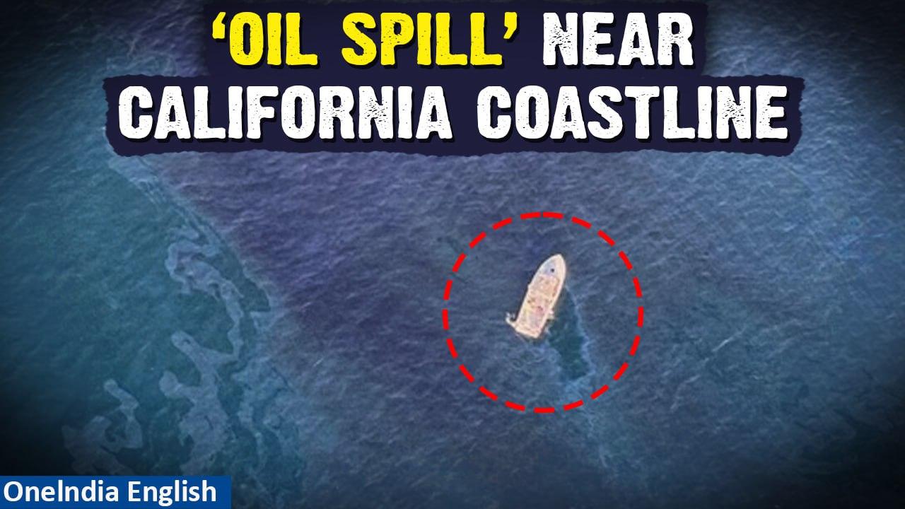 US News: Suspected 'Oil Spill' Prompts Investigation Off Beach Coast in California | Oneindia News