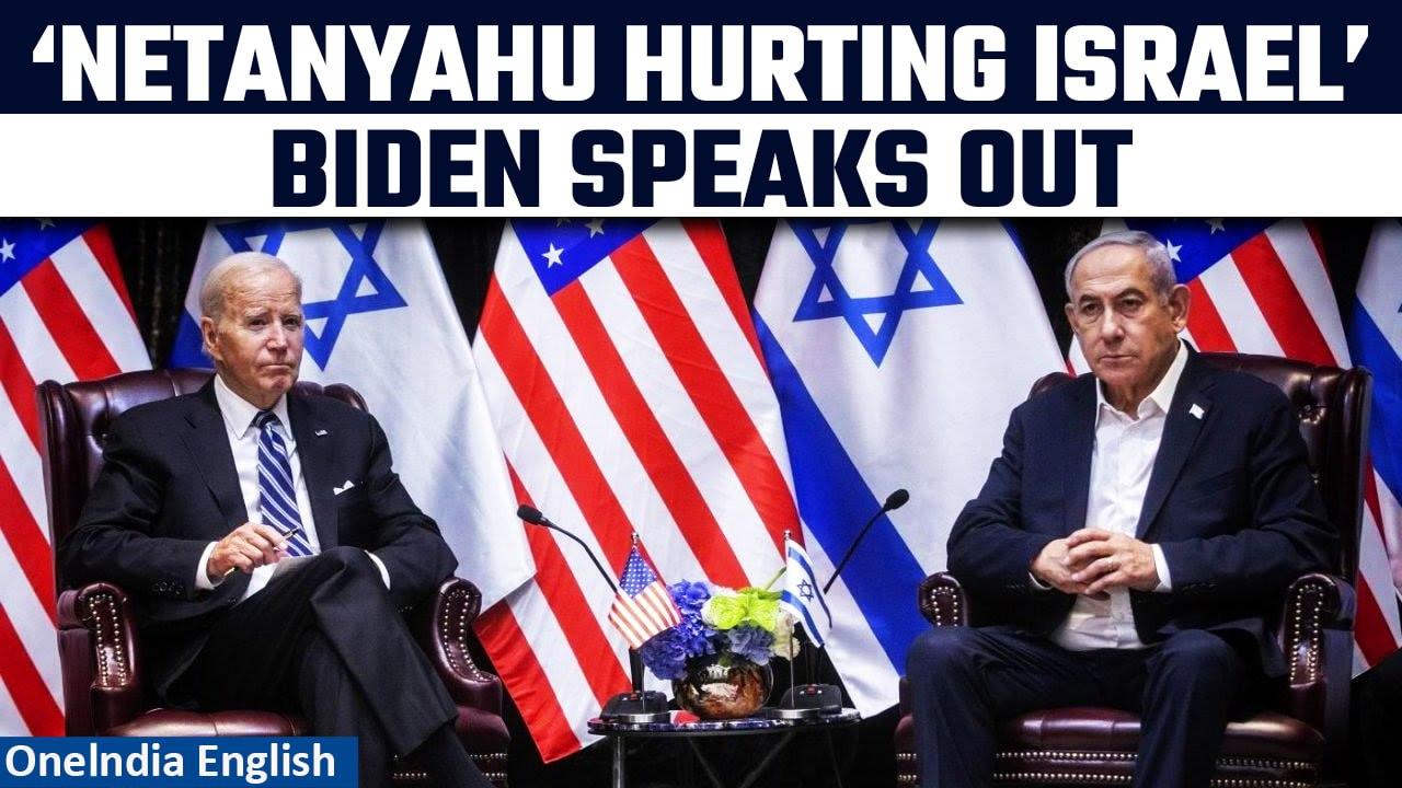 Biden Condemns Netanyahu Amid Rising Gaza Casualties, Says Approach 'Hurting Israel'| Oneindia News
