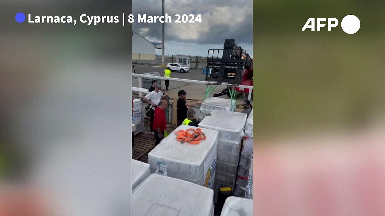 Aid boat readied in Cyprus to take sea route to Gaza