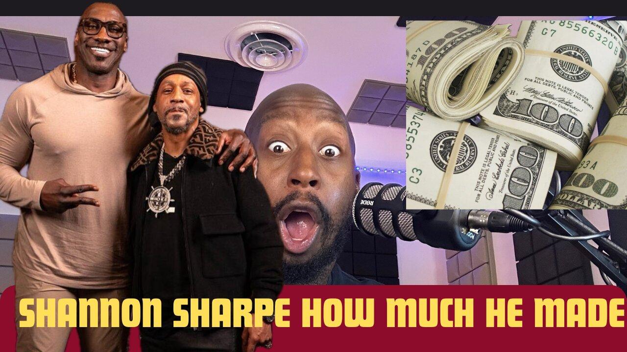 How much did Shannon Sharpe make on the Katt Williams Interview