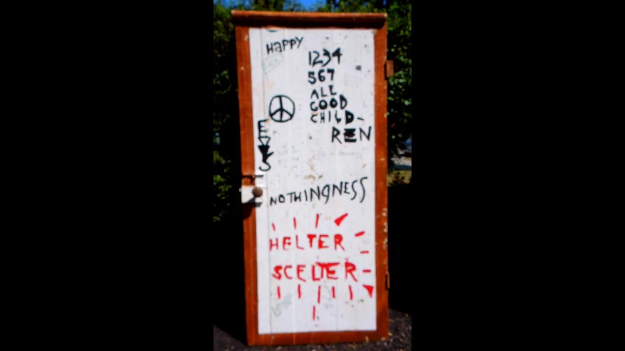 The Helter Skelter Door from PIGGIE, PIGGIE, DUMB, DUMB, DUMB