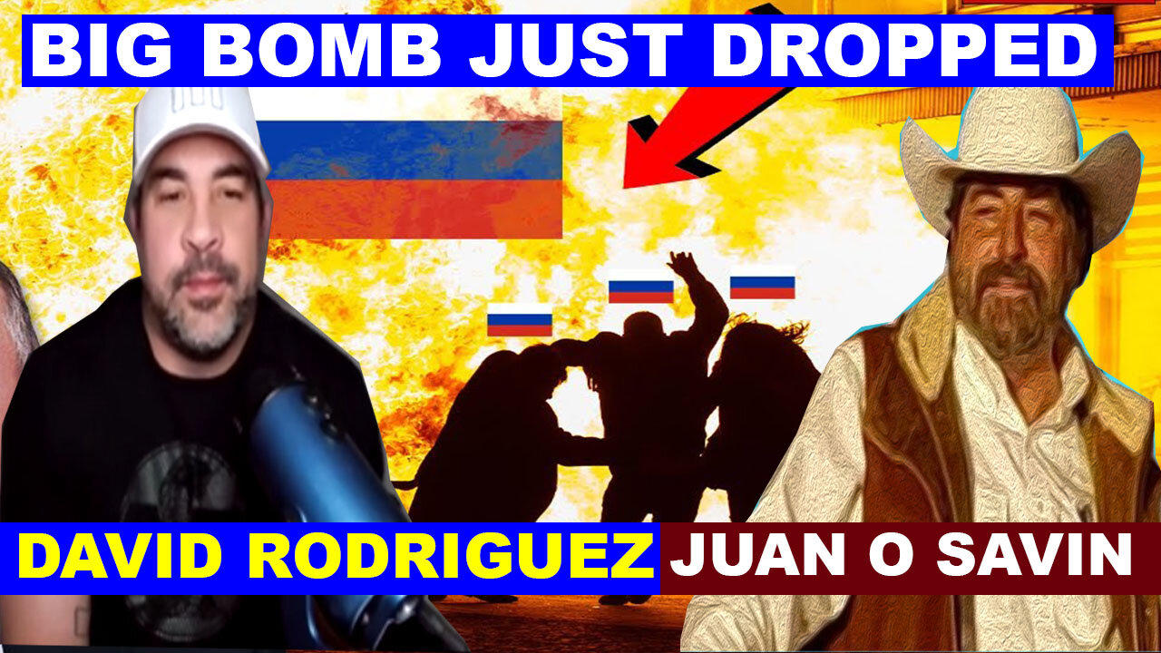 Juan O Savin 💥 David Rodriguez 💥 SG ANON BOMBSHELL 03.10: BIG BOMB JUST DROPPED