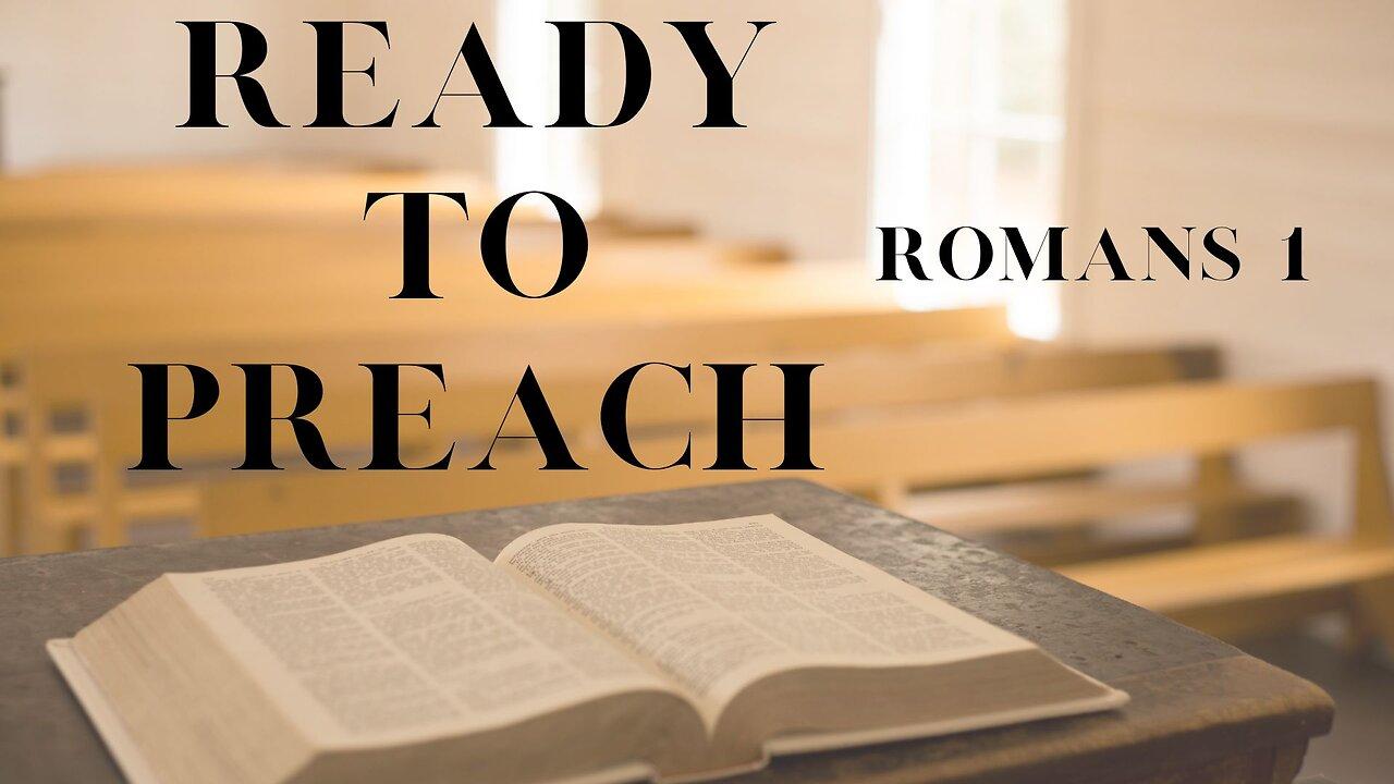 Ready to Preach - Pastor Jeremy Stout