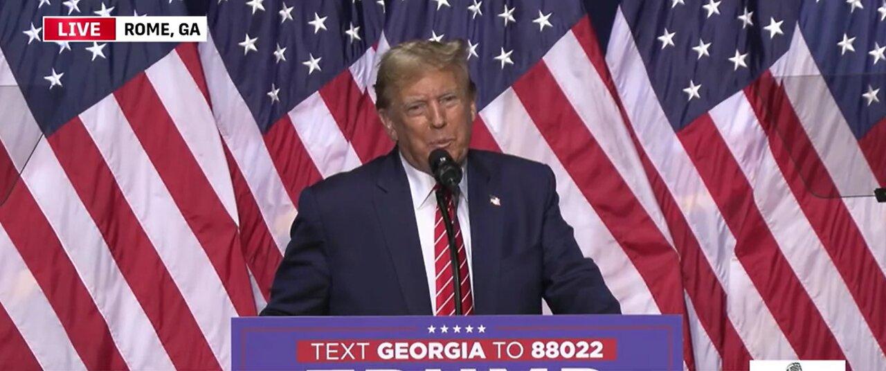 President Donald Trump Rome, Georgia Rally 3/9/24