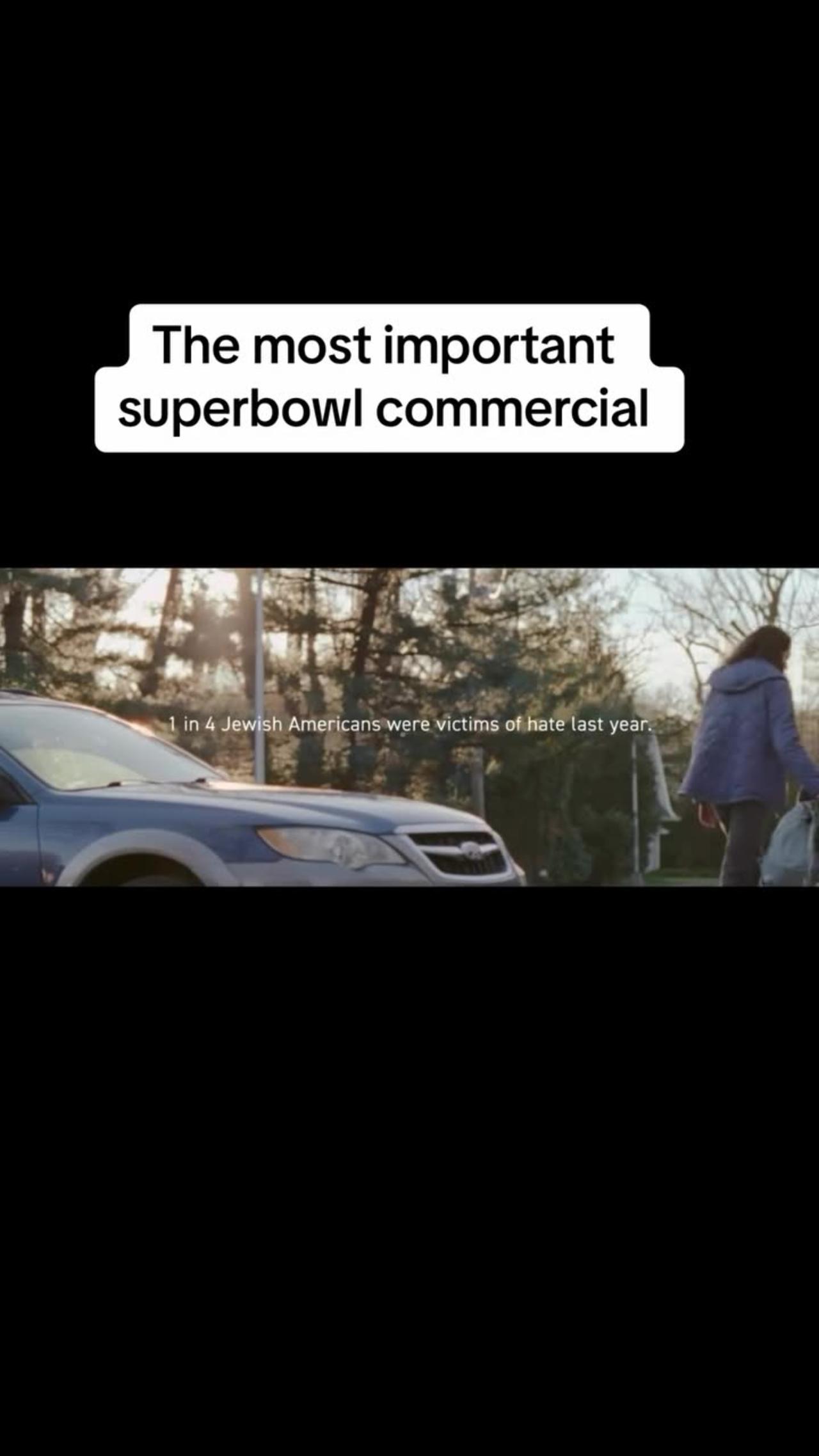 The most important Super Bowl Commercial.
