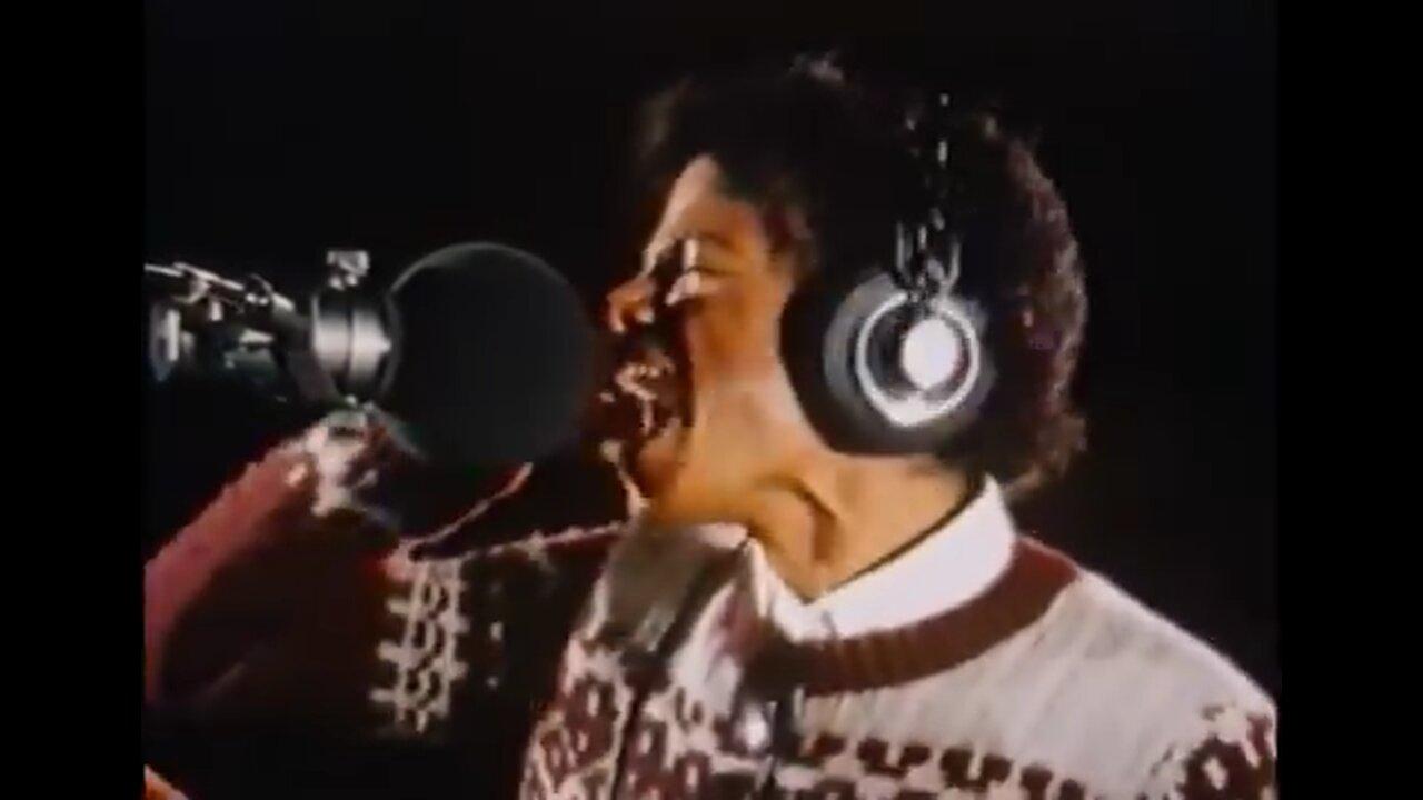 Michael Jackson and Paul McCartney in Studio
