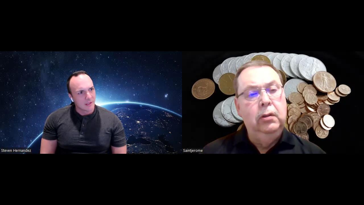 Steven of Phinance.gold, Crypto Back by GOLD! Goldbacks! interviewed by Saintjerome, 3-7-24 WOW!