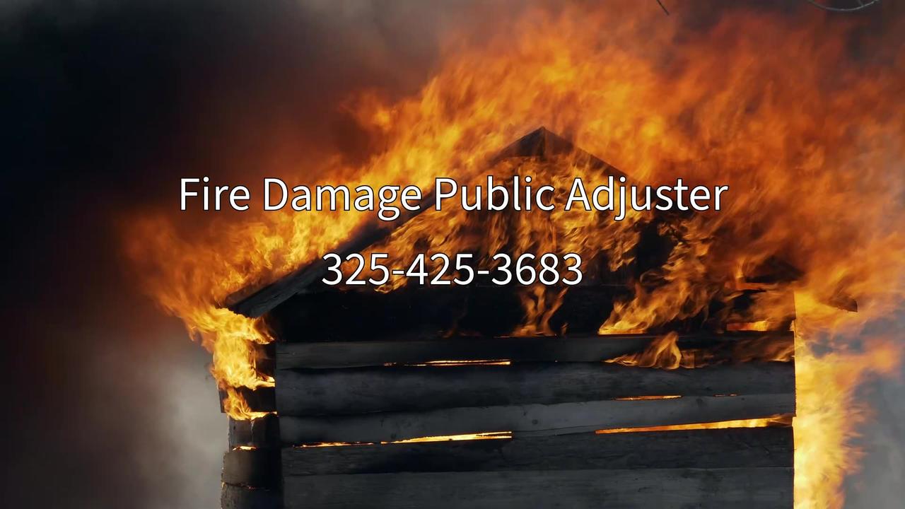 Fire Damage Public Adjuster