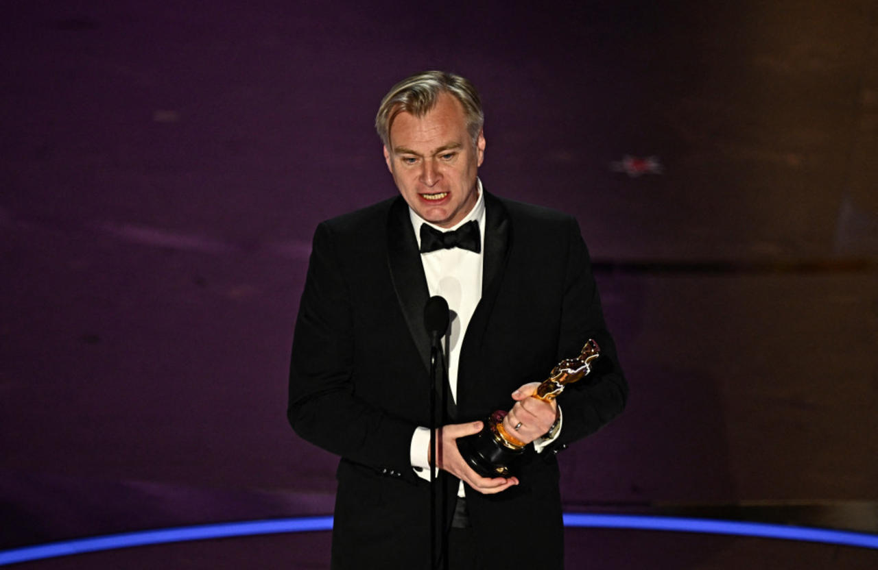 Christopher Nolan's Best Director win at Sunday's Academy Awards 'means the world' to him