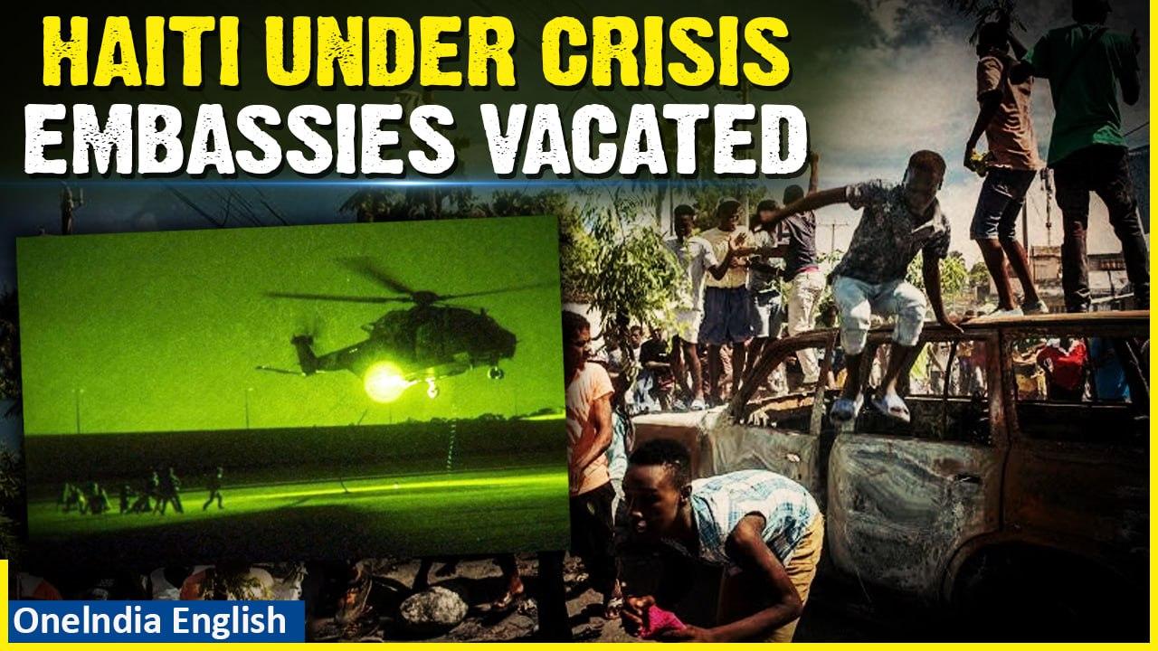 Haiti Crisis: US, German Diplomats Evacuated as Gang Violence Spins Out of Control | Oneindia News