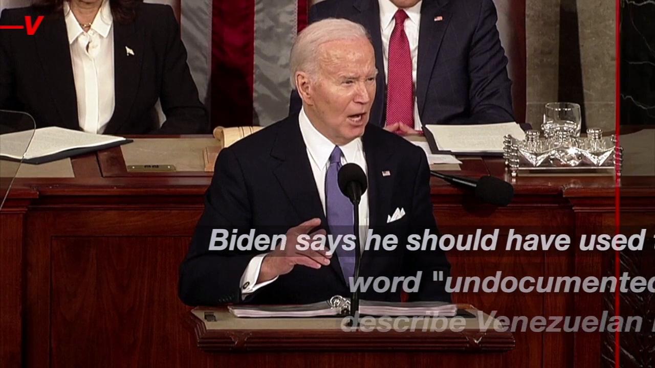 Biden Corrects Himself For Using the Word 'Illegal' to Describe Undocumented Person