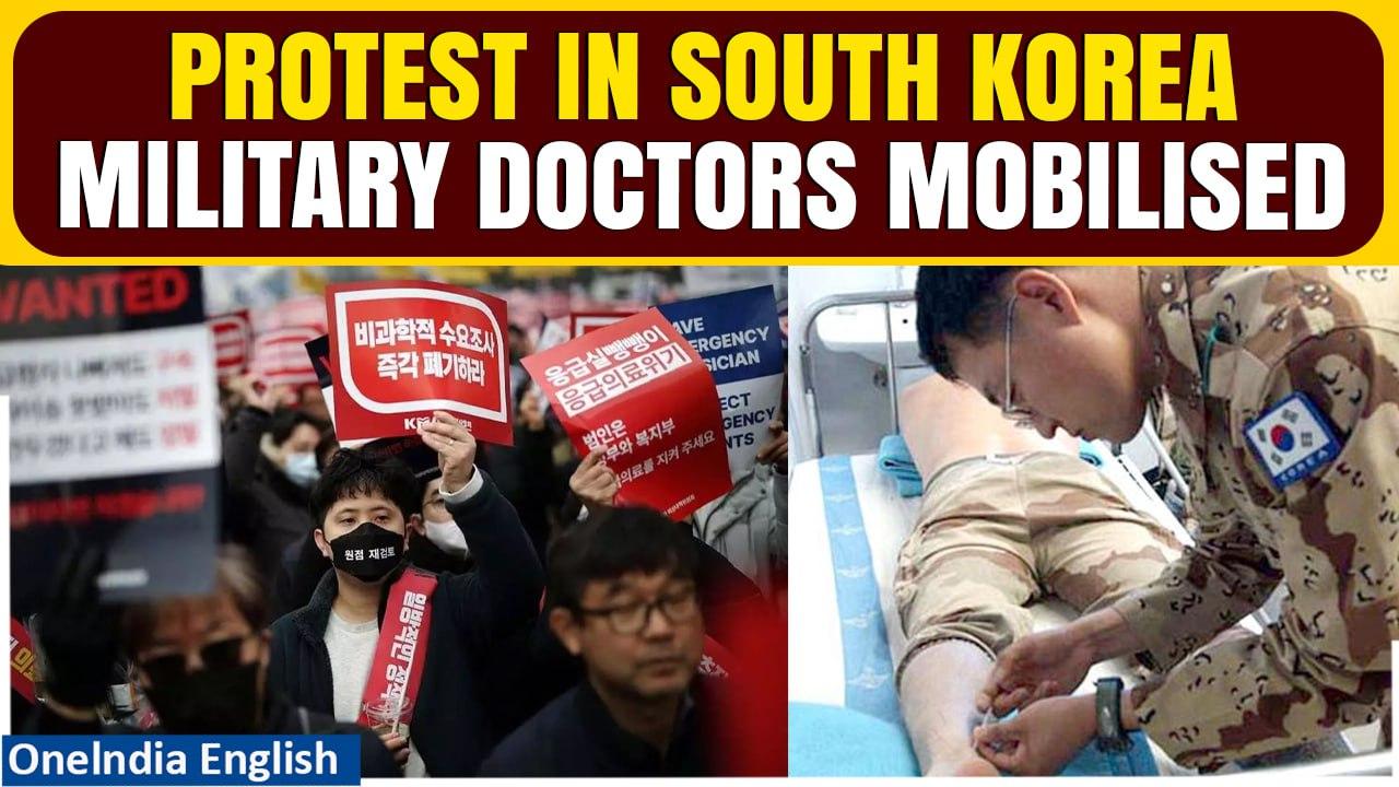 South Korea Mobilizes Military, Public Doctors Amid Ongoing Hospital Strikes| Oneindia News