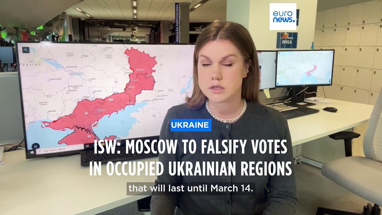 Moscow 'to falsify' votes in occupied Ukrainian regions