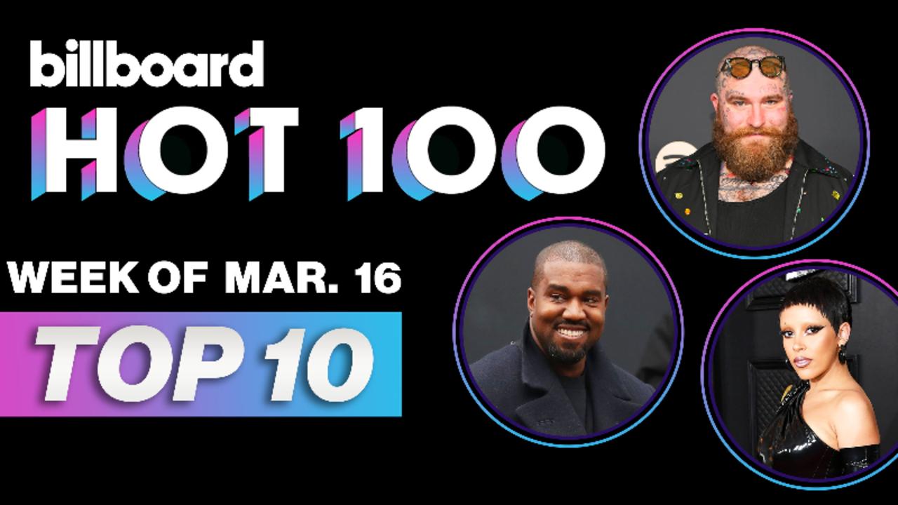 Billboard Hot 100 Top 10 Countdown For March 16 | Billboard News