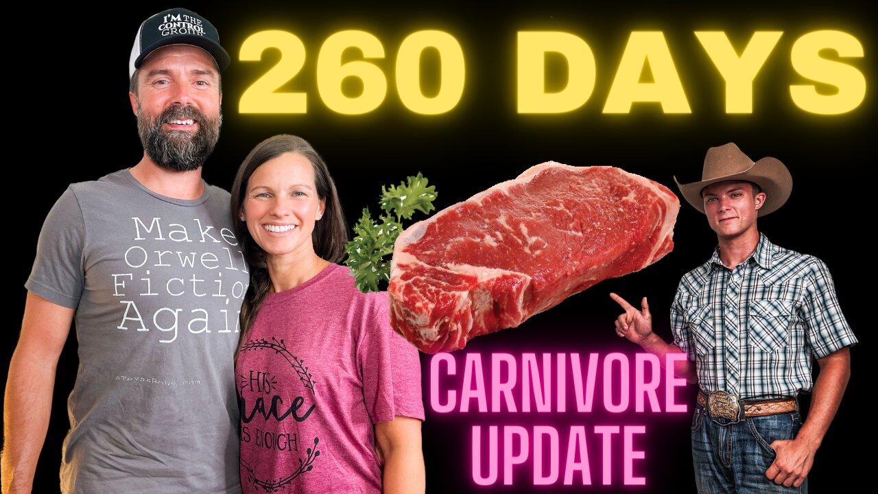 260 Days Carnivore! Is It All HYPE?! Update LIVE Stream