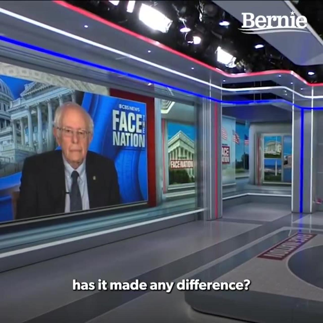 Bernie Sanders  The American people are increasingly disgusted by the destruction of Gaza