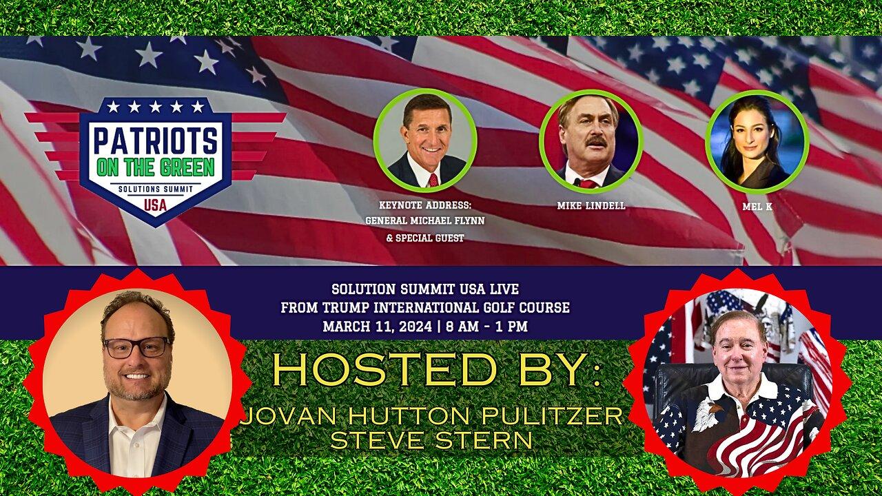 LIVE Patriots On The Green - Solutions Summit USA Trump International Golf Club, West Palm Beach