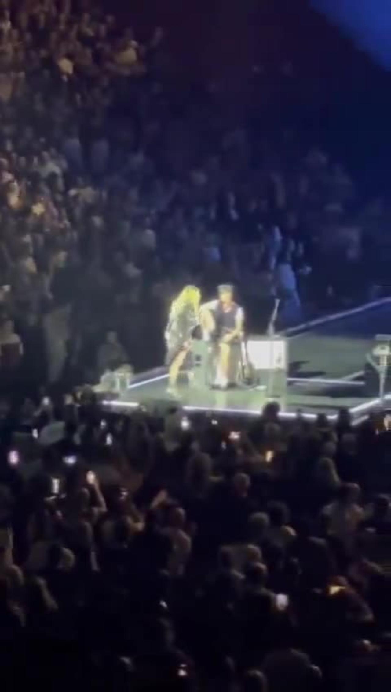 Madonna Calls Out Wheelchair-Bound Fan For Sitting Down During Concert: 'Sorry About That'