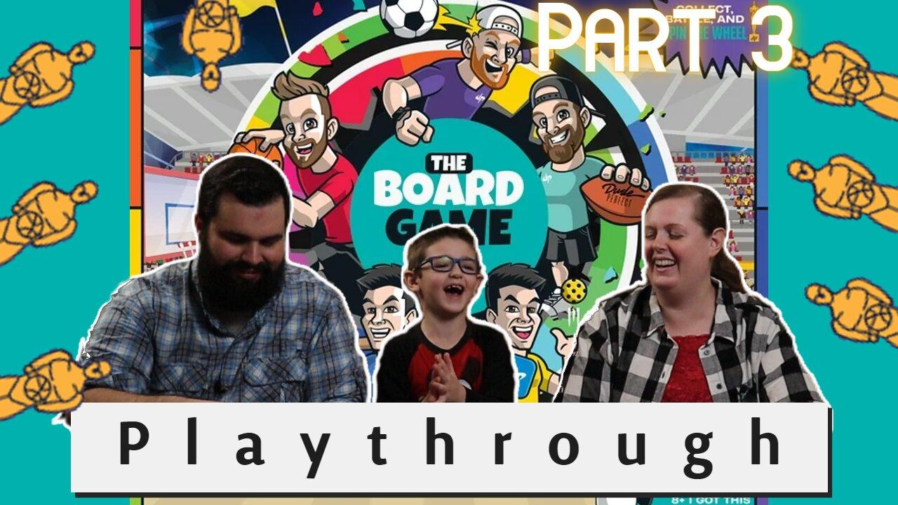 Dude Perfect The Board Game: Playthrough: Board Game Knights of the Round Table
