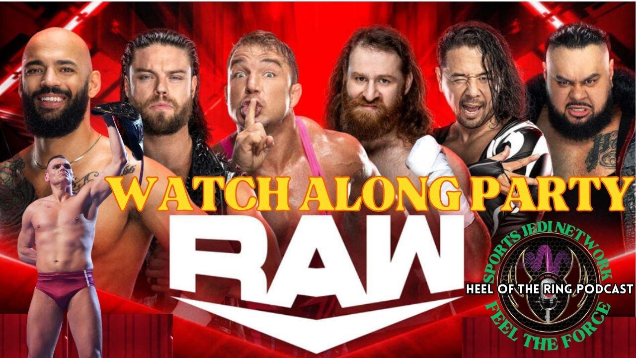 Watch The WWE Monday Night Raw Intercontinental Gauntlet Match With Us ON Our Watch Along Party
