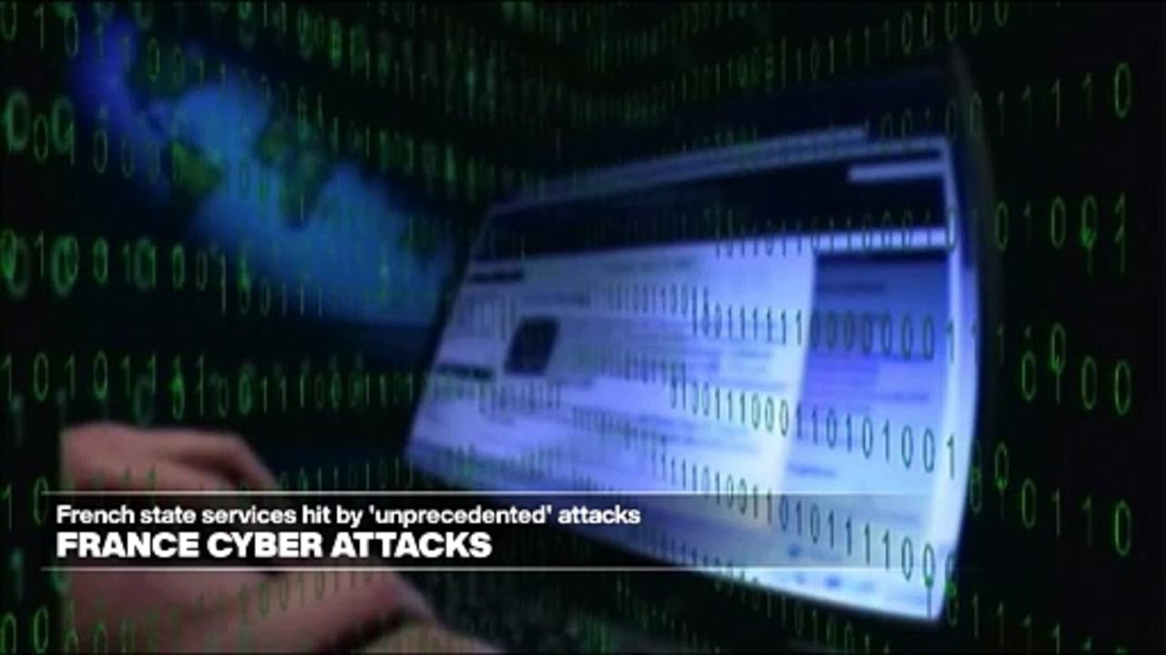 French state services hit by cyberattacks of 'unprecedented intensity'
