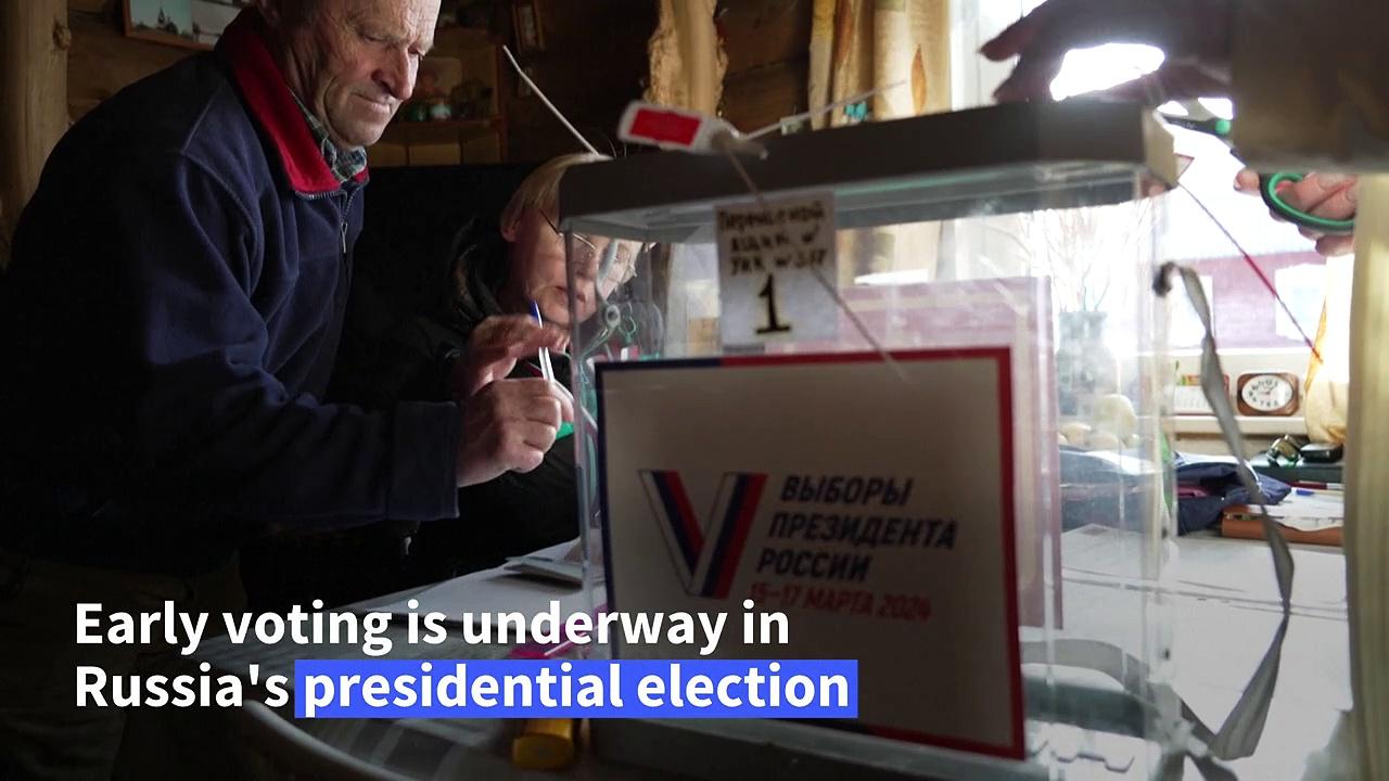 Early voting for Russian presidential election gets underway in remote communities