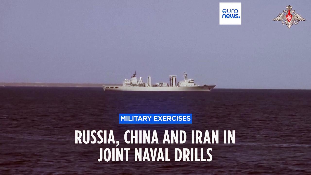 China, Iran and Russia begin joint naval drill in Gulf of Oman