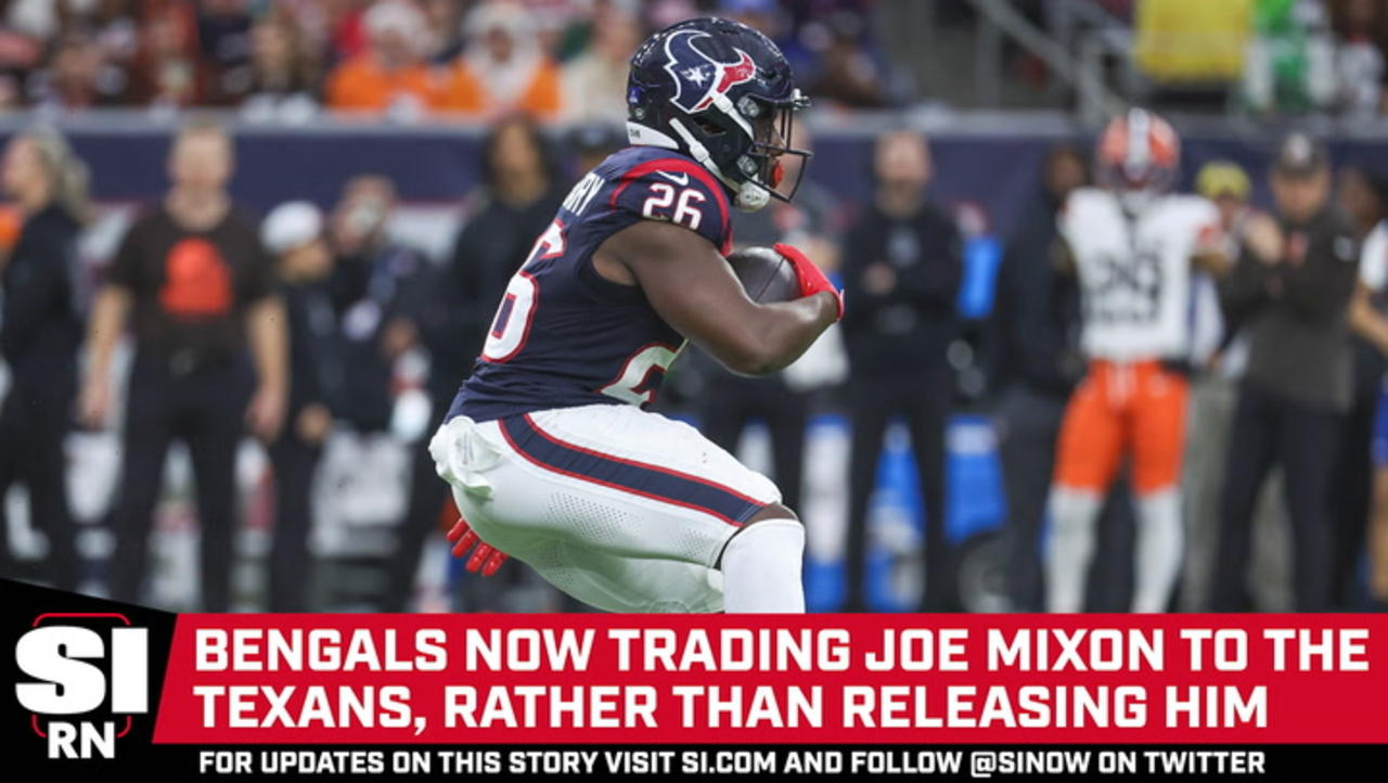 Bengals Trade Joe Mixon to the Texans, Rather Than Releasing Him