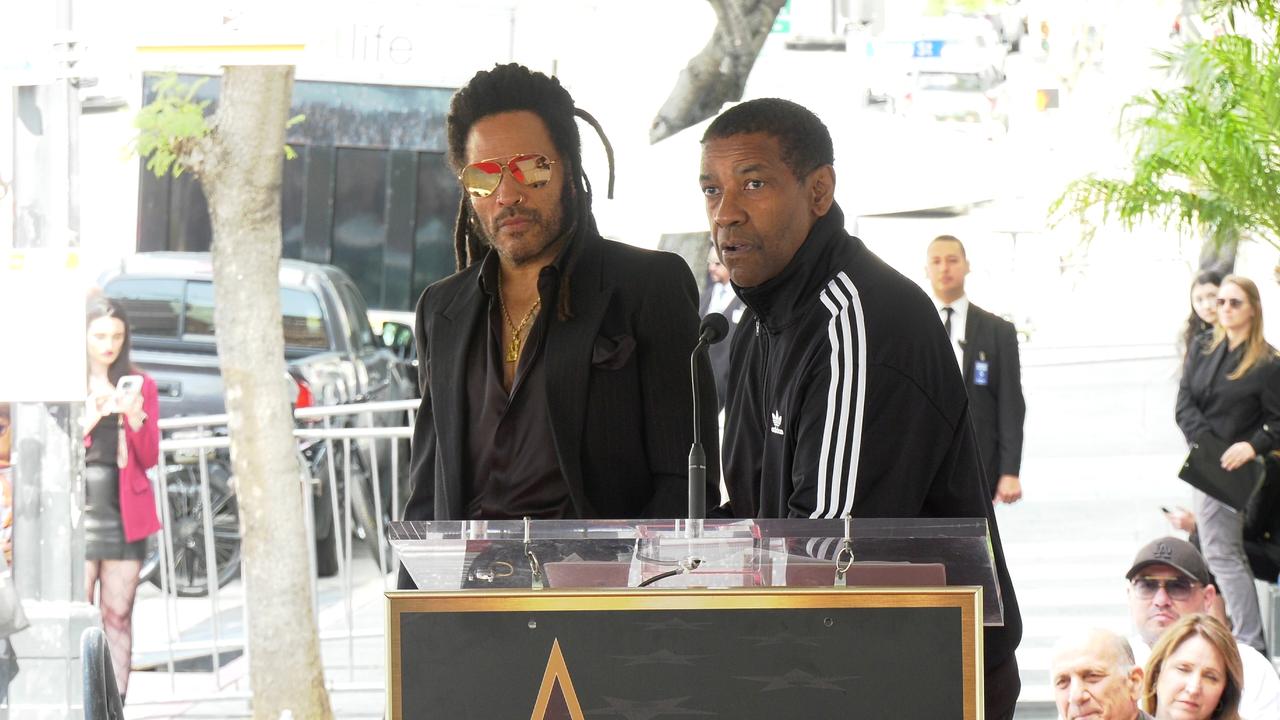 Denzel Washington speech at Lenny Kravitz Hollywood Walk of Fame star ceremony