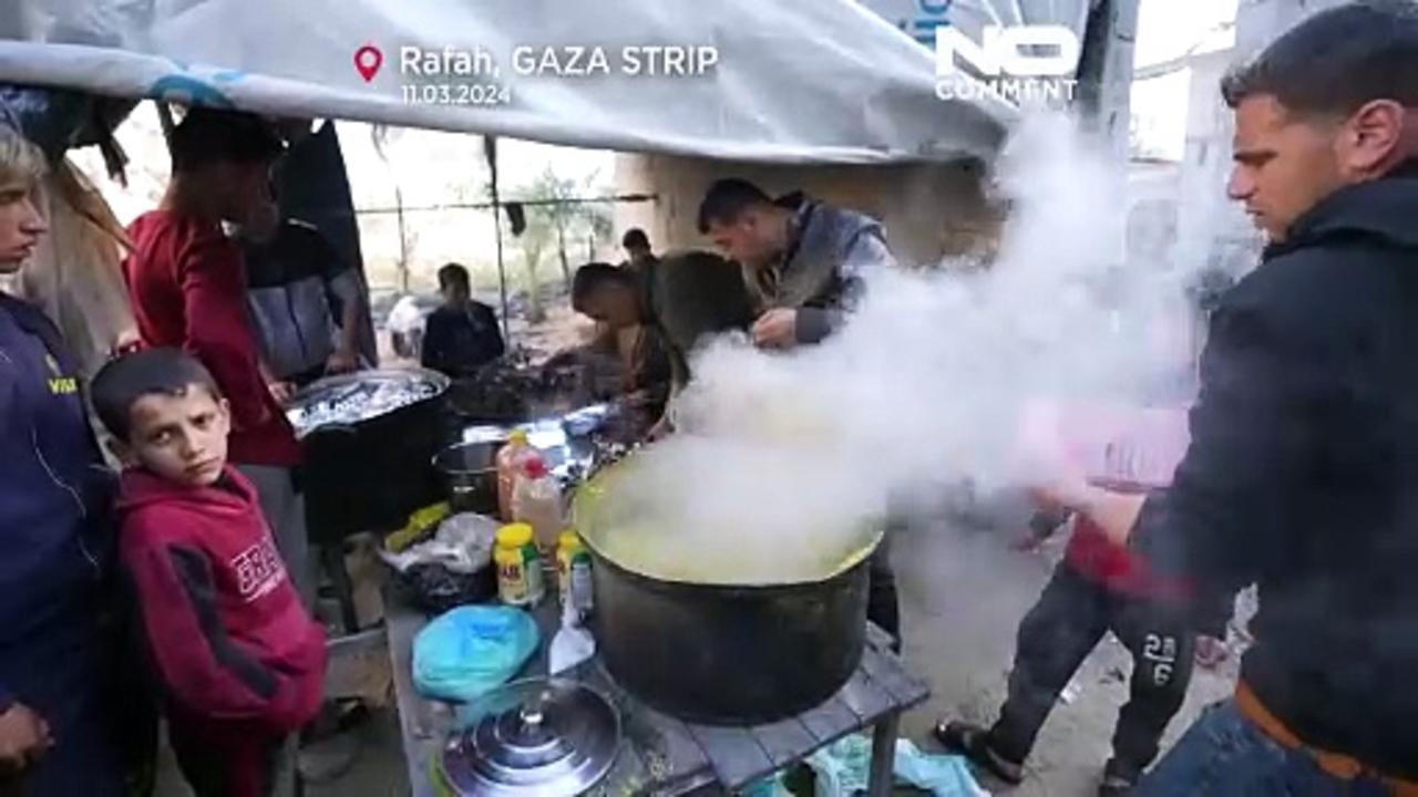 WATCH: Palestinians celebrate Ramadan amid the ruins of war