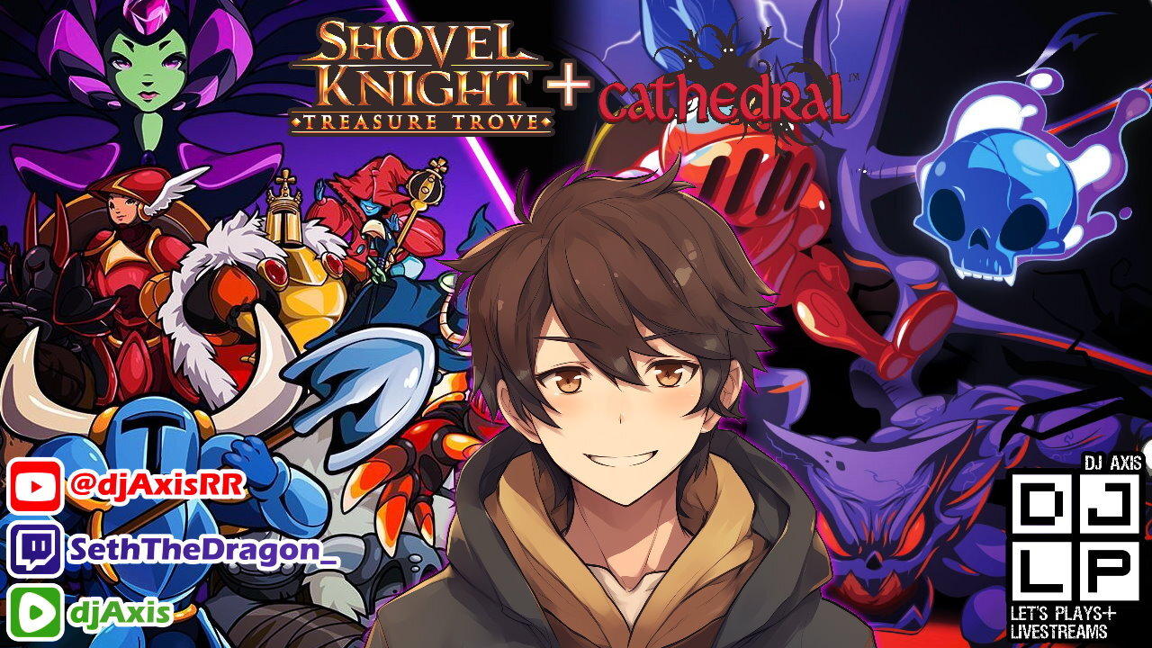 ⚔ Two Knights of Torment! Shovel Knight & Cathedral Double Feature, Part 2! ⚔