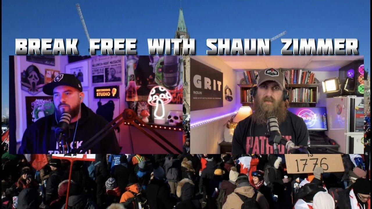 Break Free with Shaun Zimmer | Lawsuit against the Trudeau Government & Escaping your Mental Prison!