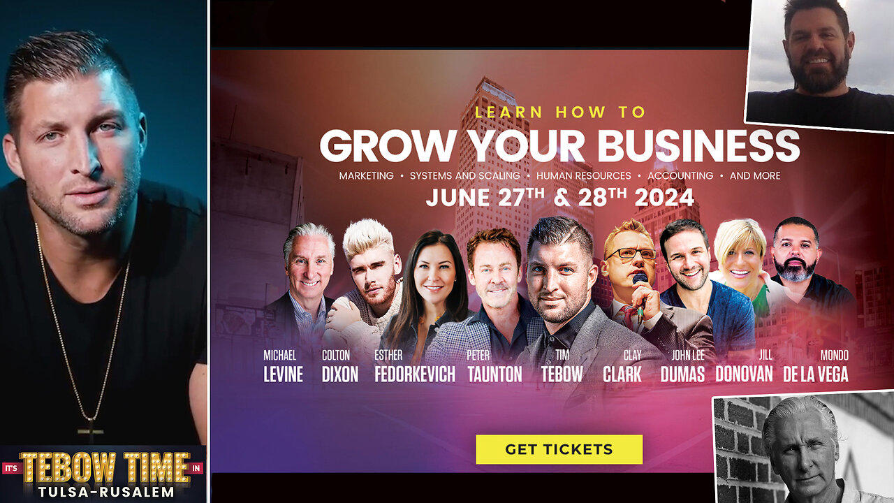 Tim Tebow | The 10 Steps for Building a Super Successful Best-Practice Call Center + Tim Tebow Joins June 27-28th Clay Clark Bus